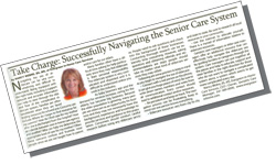 Article - Take Charge: Successfully Navigating the Senior Care System